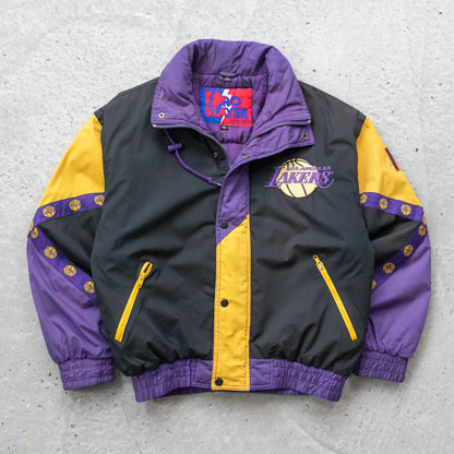 Los Angeles Lakers NBA Pro Player Puffer Jacket - 90s (S)