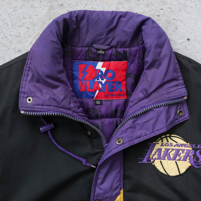 Los Angeles Lakers NBA Pro Player Puffer Jacket - 90s (S)