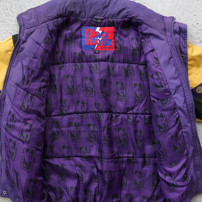 Los Angeles Lakers NBA Pro Player Puffer Jacket - 90s (S)