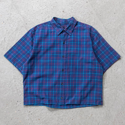 GAP Cropped Button Up Shirt - 2000s (L)