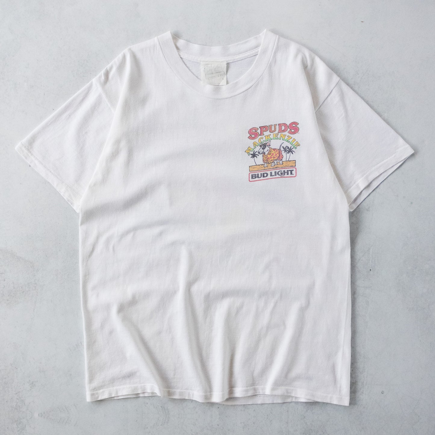 Vintage 1986 Bud Light Spuds Mackenzie Tee - L