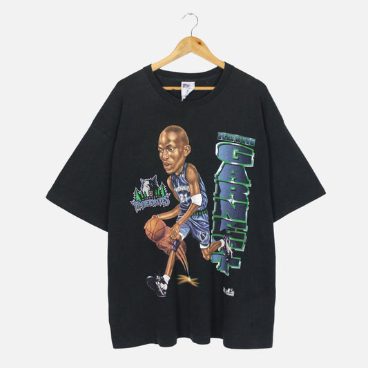Vintage Kevin Garnett Minnesota Timberwolves NBA Tee - XXL