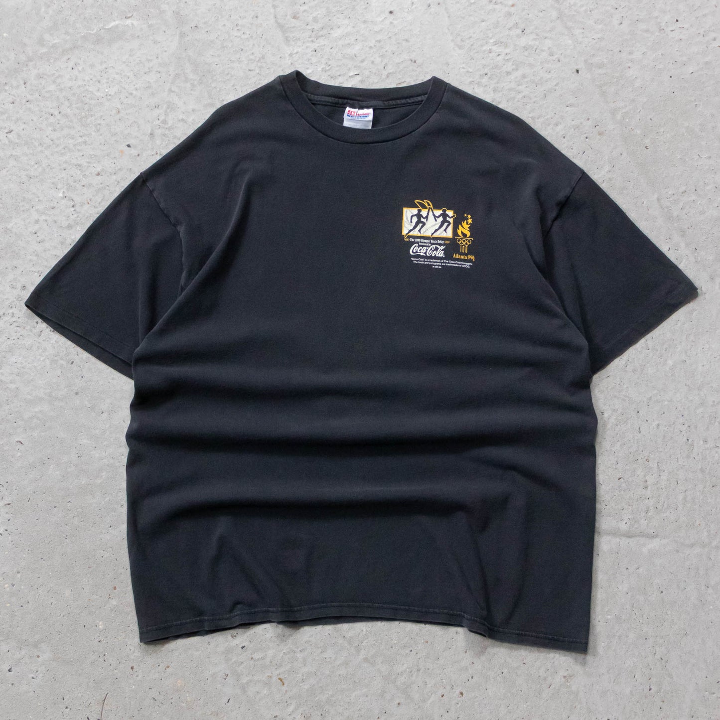 Atlanta Olympics Coca-Cola Torch Relay Tee - 1996 (XL)