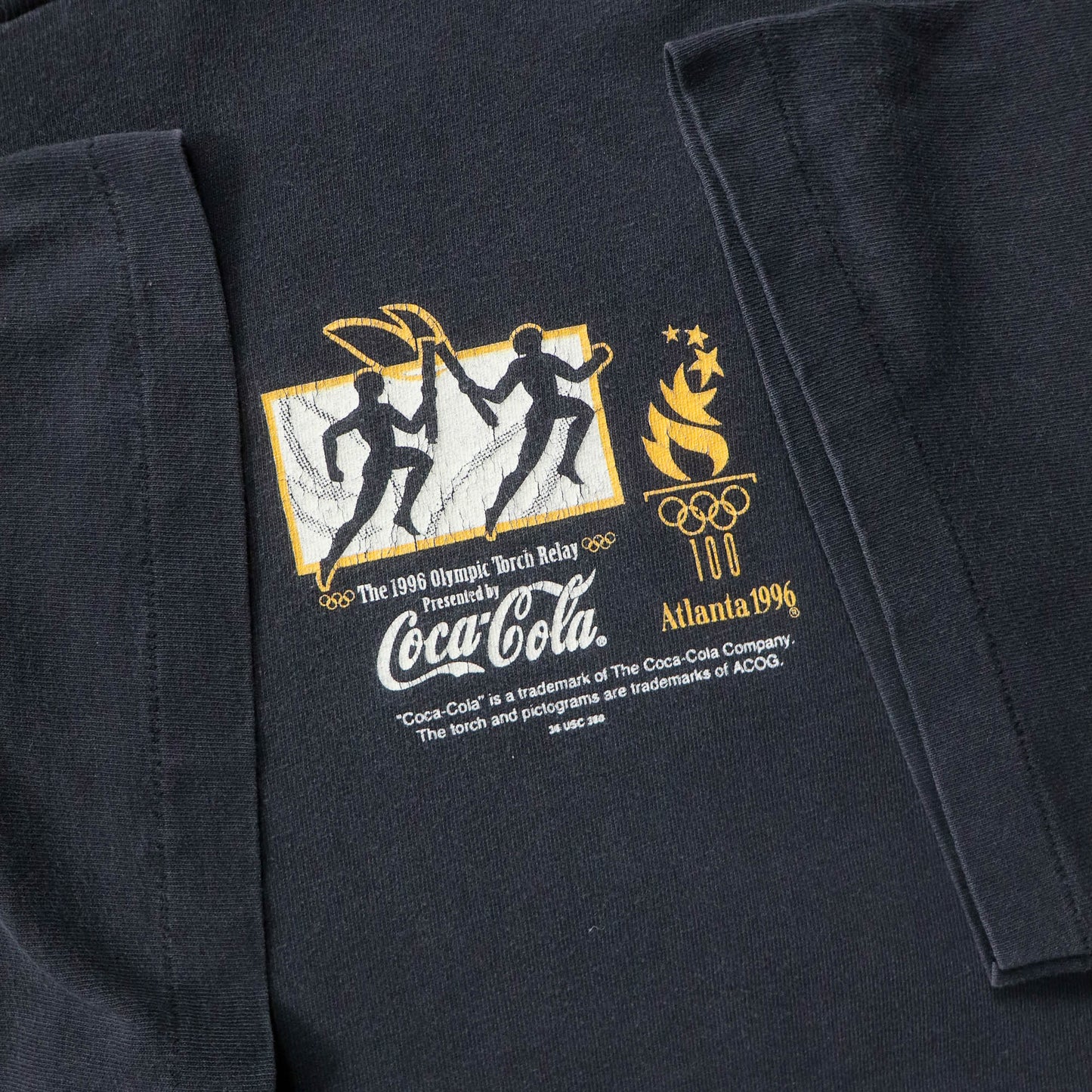 Atlanta Olympics Coca-Cola Torch Relay Tee - 1996 (XL)