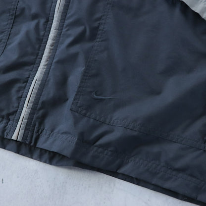 Vintage 2000s Nike Two-Tone Windbreaker Jacket - XXL