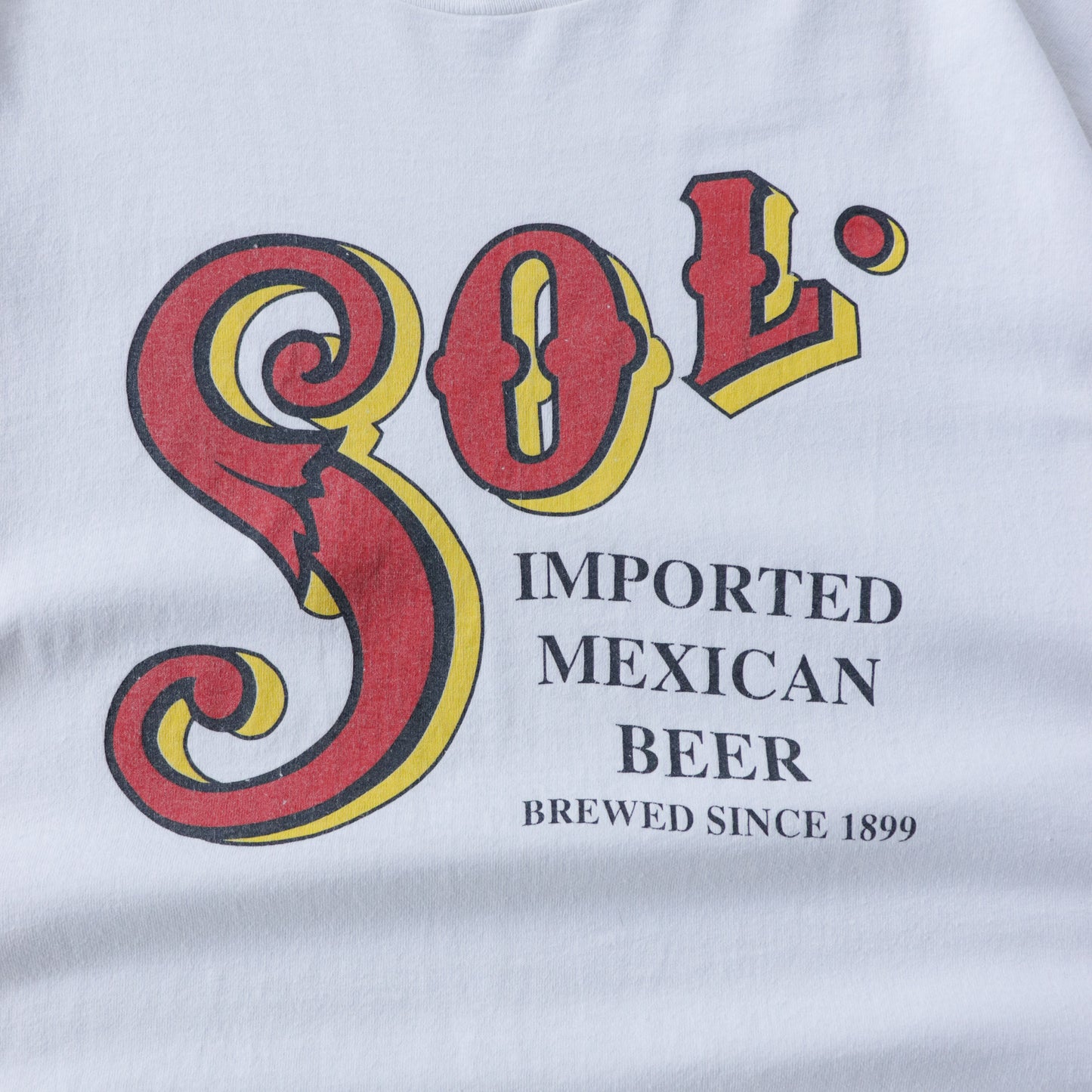 Vintage 90s Sol Mexican Beer Tee - XL