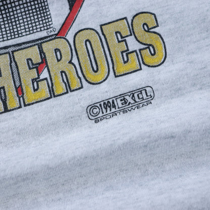 Vintage 90s Firefighters Graphic Tee - XXL