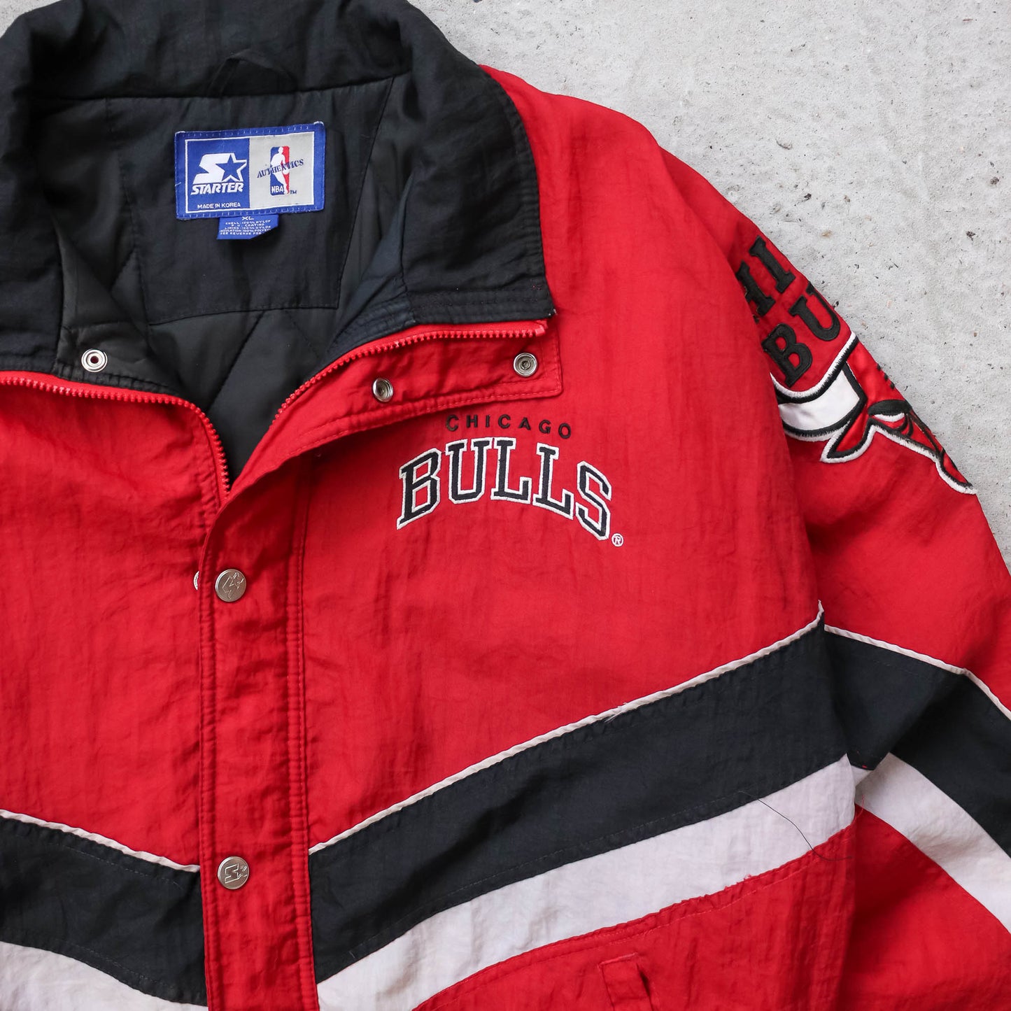 Chicago Bulls NBA Starter Puffer Jacket - 90s (XL)