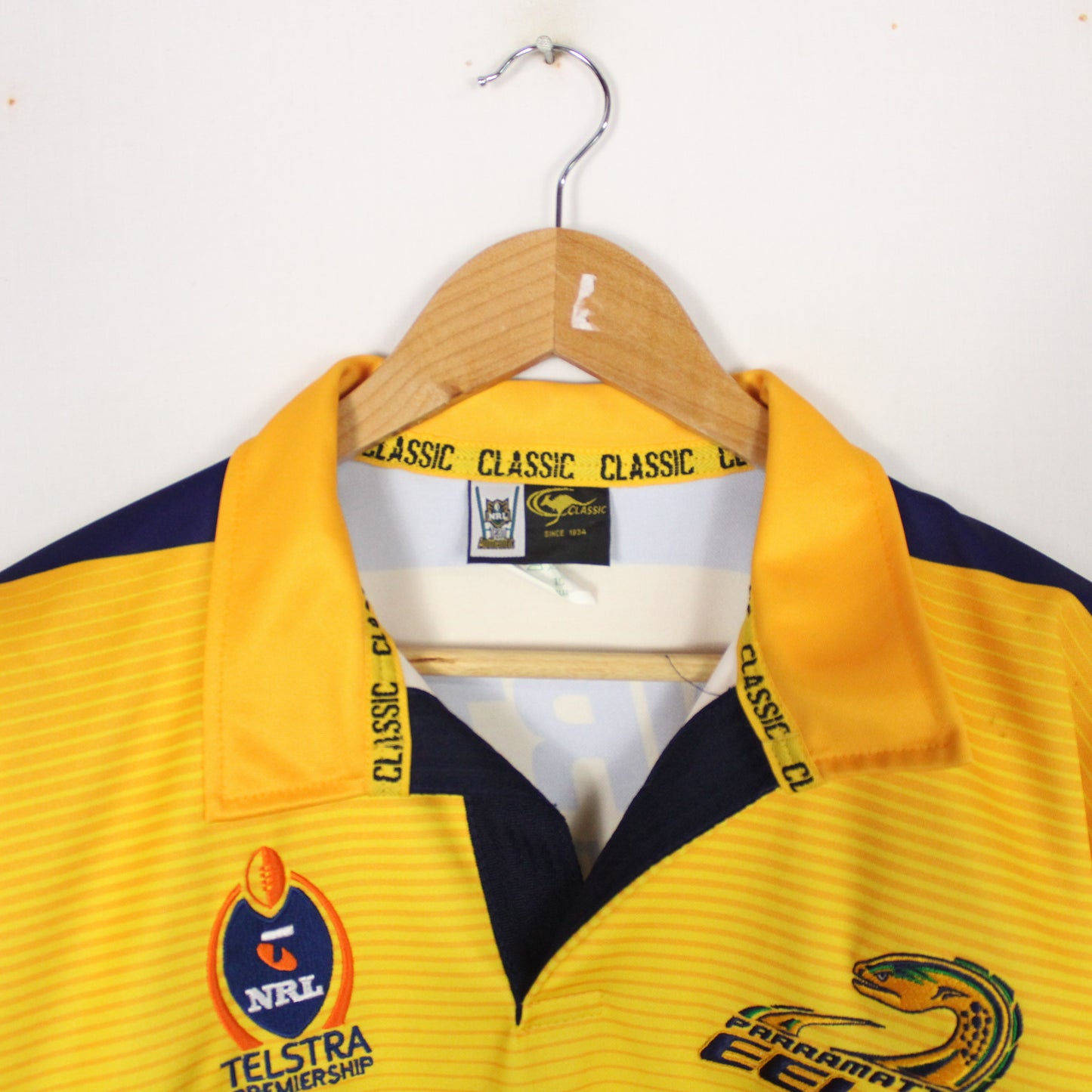 Vintage 2005 Parramatta Eels NRL Jersey - S