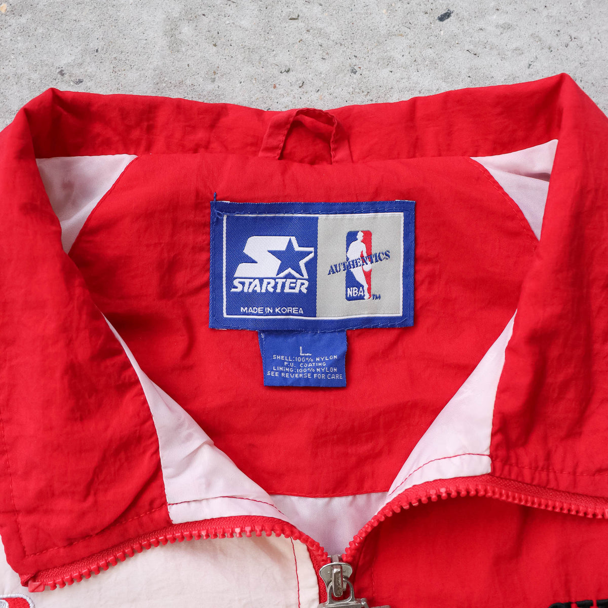 Chicago Bulls NBA Starter Colourblock Jacket - 90s (L)