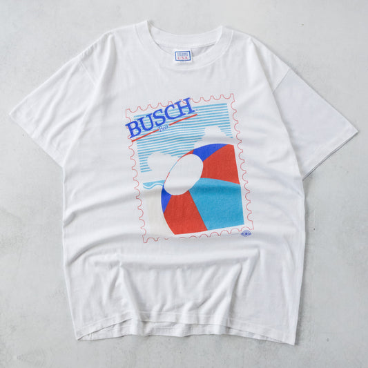 Vintage 1988 Busch Beer Tee - L