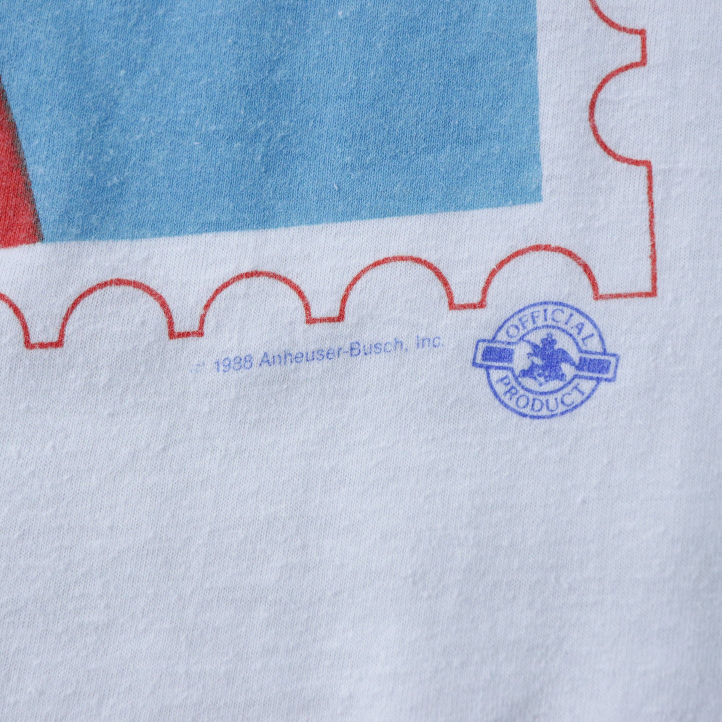 Vintage 1988 Busch Beer Tee - L
