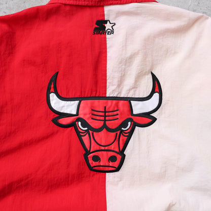 Chicago Bulls NBA Starter Colourblock Jacket - 90s (L)