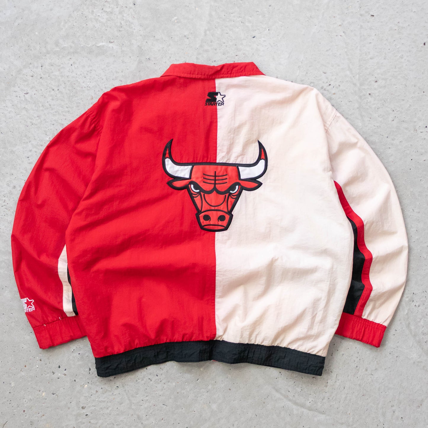 Chicago Bulls NBA Starter Colourblock Jacket - 90s (L)
