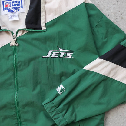 New York Jets NFL Starter Colourblock Jacket - 90s (L)