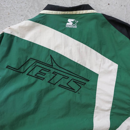 New York Jets NFL Starter Colourblock Jacket - 90s (L)