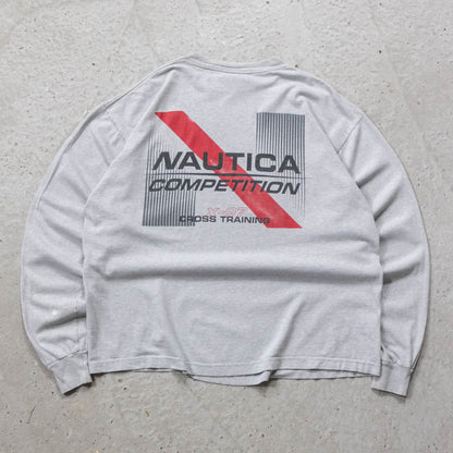 Nautica Competition Cross Training Tee - 90s (L) - AL Vintage