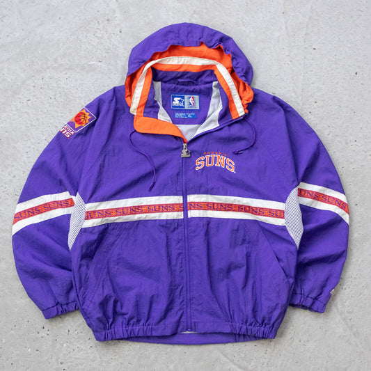 Phoenix Suns NBA Starter Windbreaker Jacket - 90s (XL)