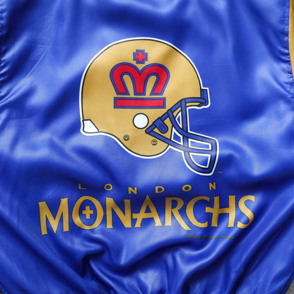 London Monarchs NFL Europe Satin Bomber Jacket - 1991 (L)