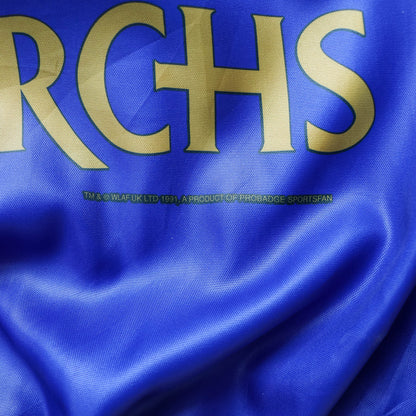 London Monarchs NFL Europe Satin Bomber Jacket - 1991 (L)