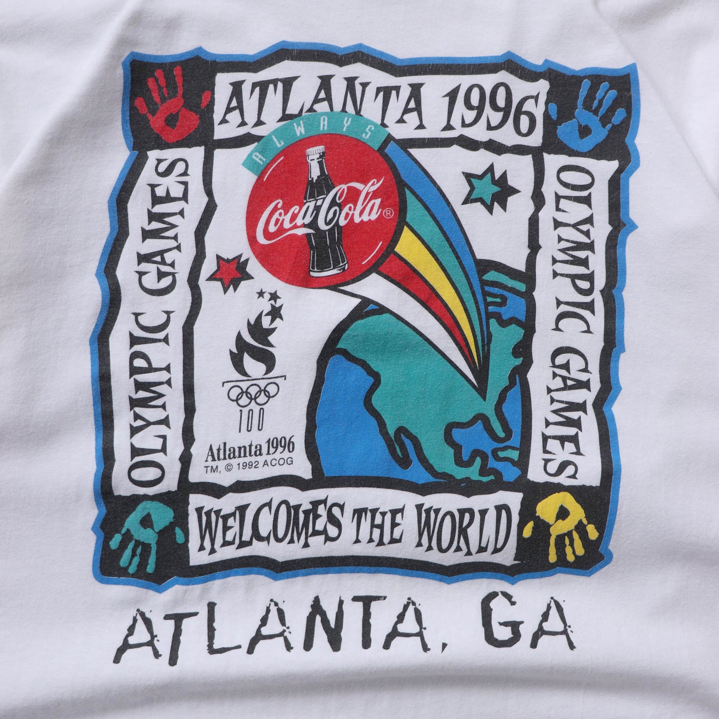 Atlanta Olympics Coca-Cola Tee - 1996 (L)