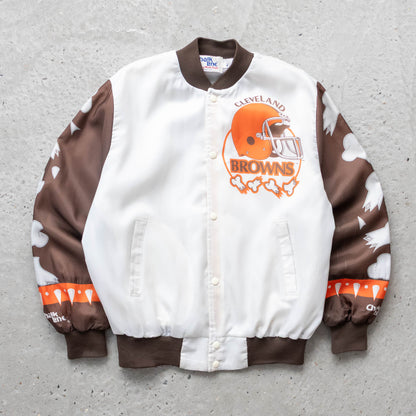 Cleveland Browns NFL Chalk Line Fanimation Jacket - 90s (M)