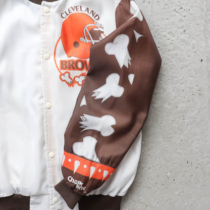 Cleveland Browns NFL Chalk Line Fanimation Jacket - 90s (M)