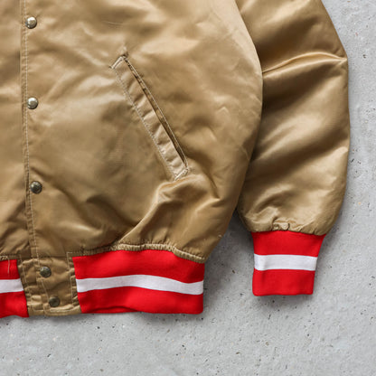 San Francisco 49ers NFL Wilson Satin Jacket – 80s (L)