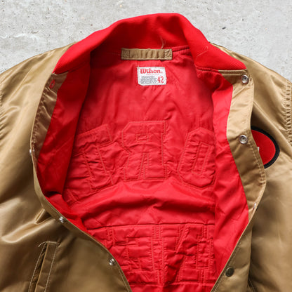 San Francisco 49ers NFL Wilson Satin Jacket – 80s (L)