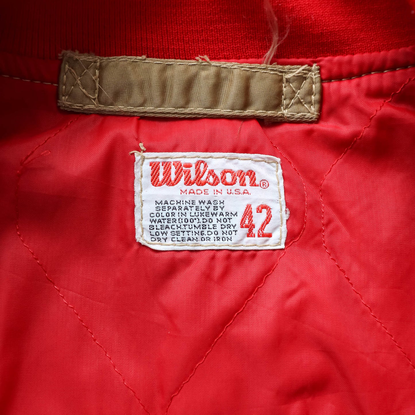 San Francisco 49ers NFL Wilson Satin Jacket – 80s (L)