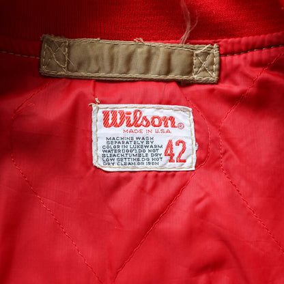 San Francisco 49ers NFL Wilson Satin Jacket – 80s (L)