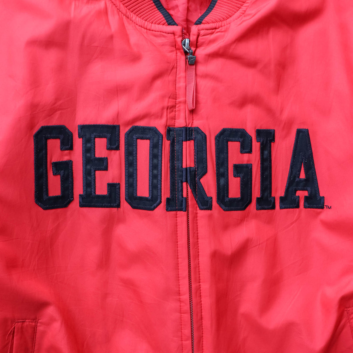 Nike Georgia Bulldogs NCAA Puffer Bomber Jacket - 2000s (M)