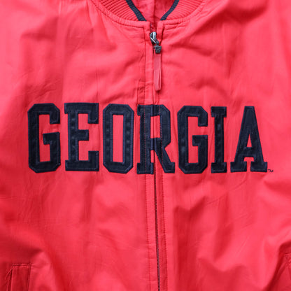 Nike Georgia Bulldogs NCAA Puffer Bomber Jacket - 2000s (M)