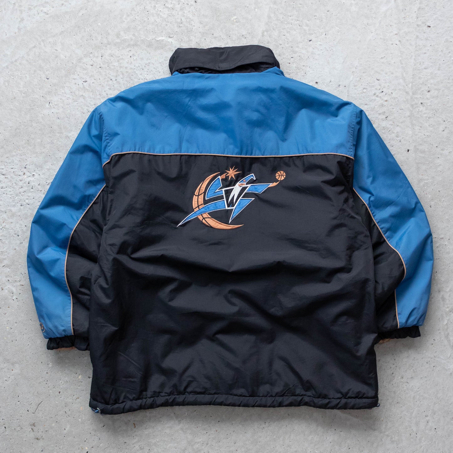 Washington Wizards NBA Reversible Fleece Jacket - 90s (XL)