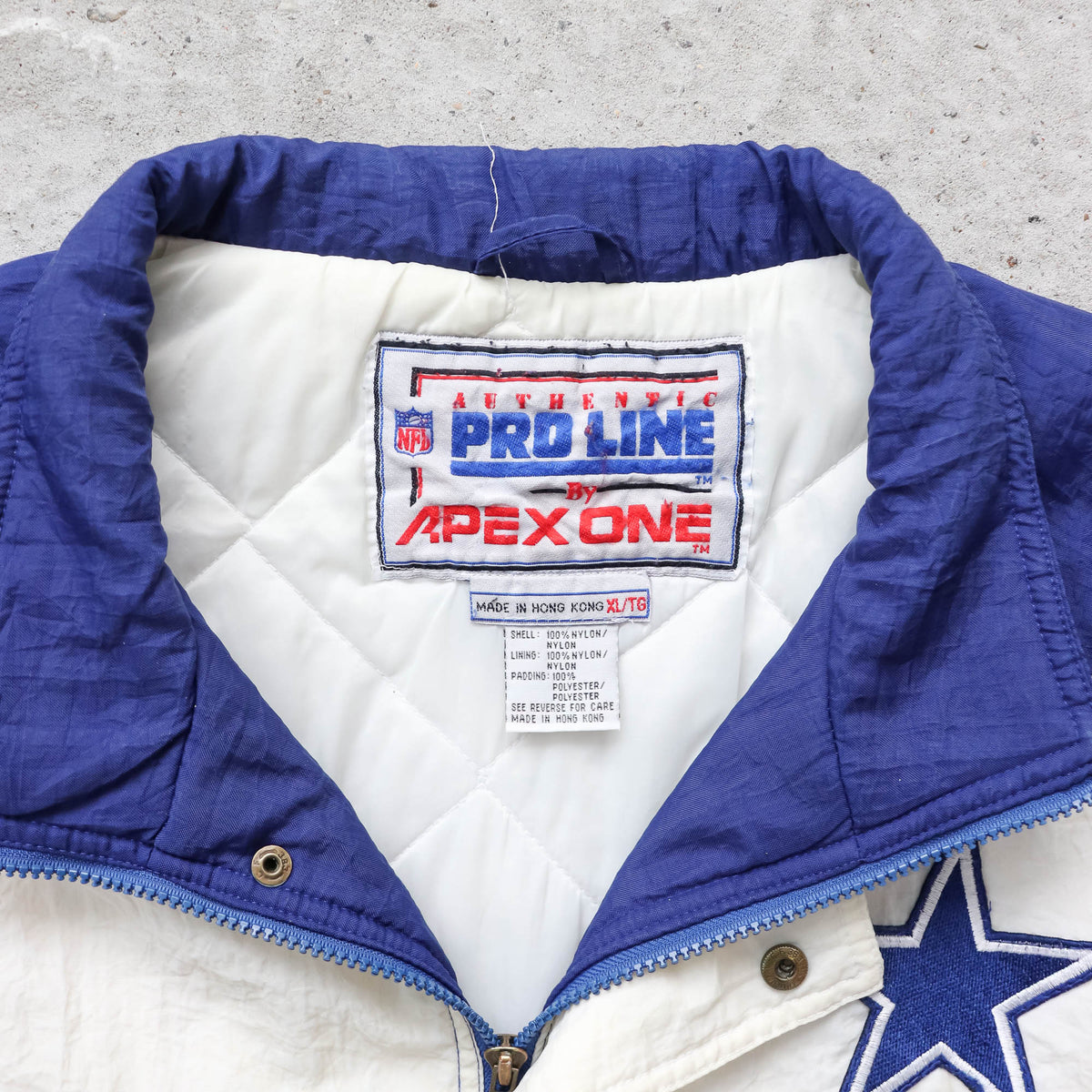 Dallas Cowboys NFL Apex One Puffer Jacket - 90s (XL)
