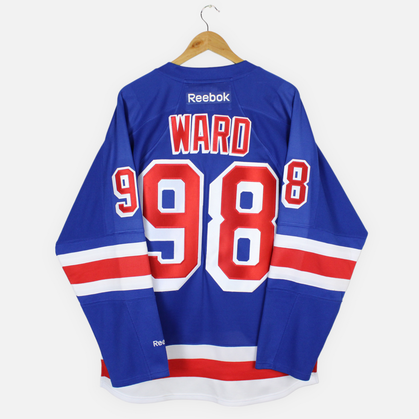 New York Rangers Jason Ward Reebok Hockey Jersey - L