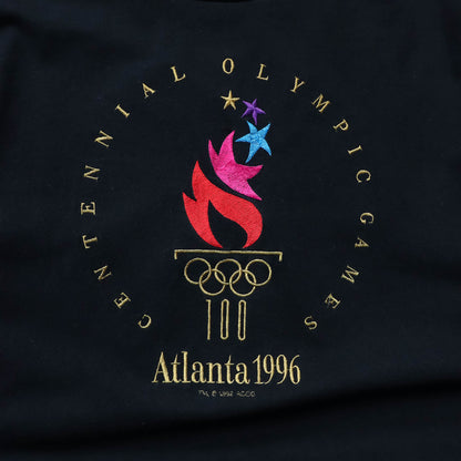 Atlanta Olympics Embroidered Logo Tee - 1996 (L)