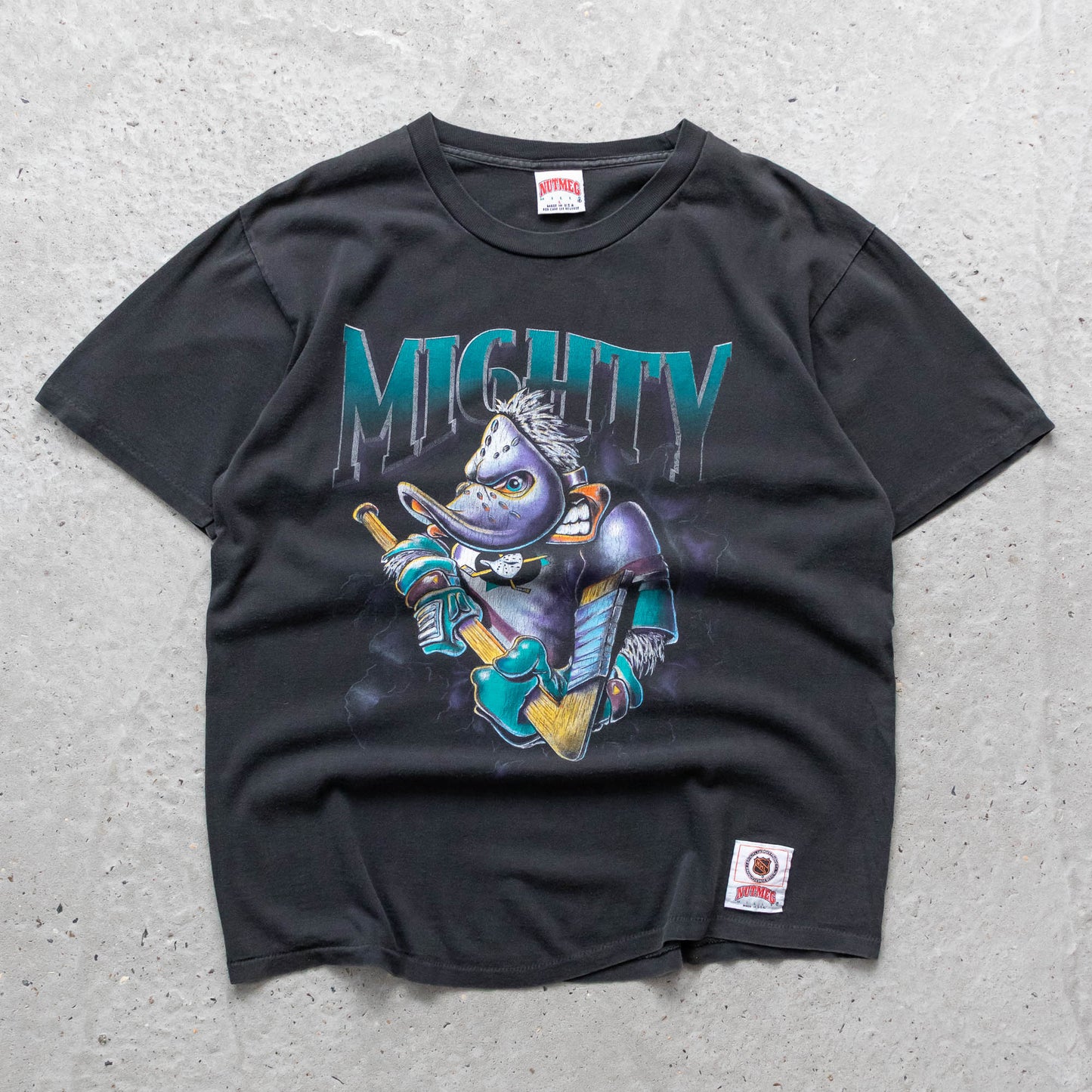 Anaheim Mighty Ducks Nutmeg MLB Breakthrough Tee - 90s (L)