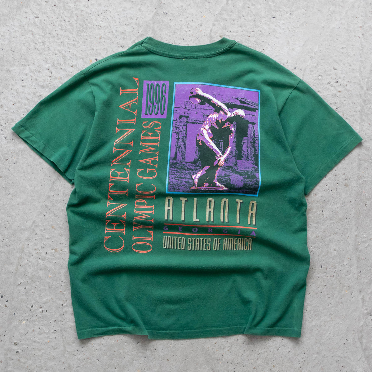 Atlanta Olympics Graphic Tee - 1996 (L)