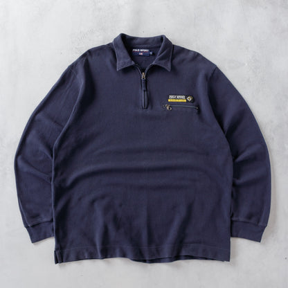 Vintage 90s Polo Sport Ralph Lauren 1/4 Zip - XL