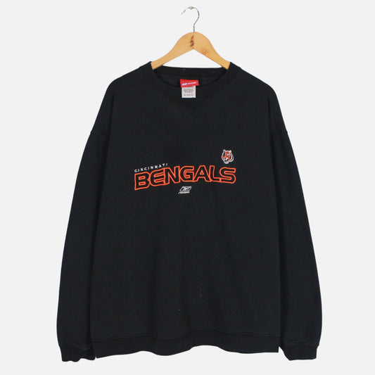 Vintage Cincinnatti Bengals Reebok NFL Sweatshirt - XL