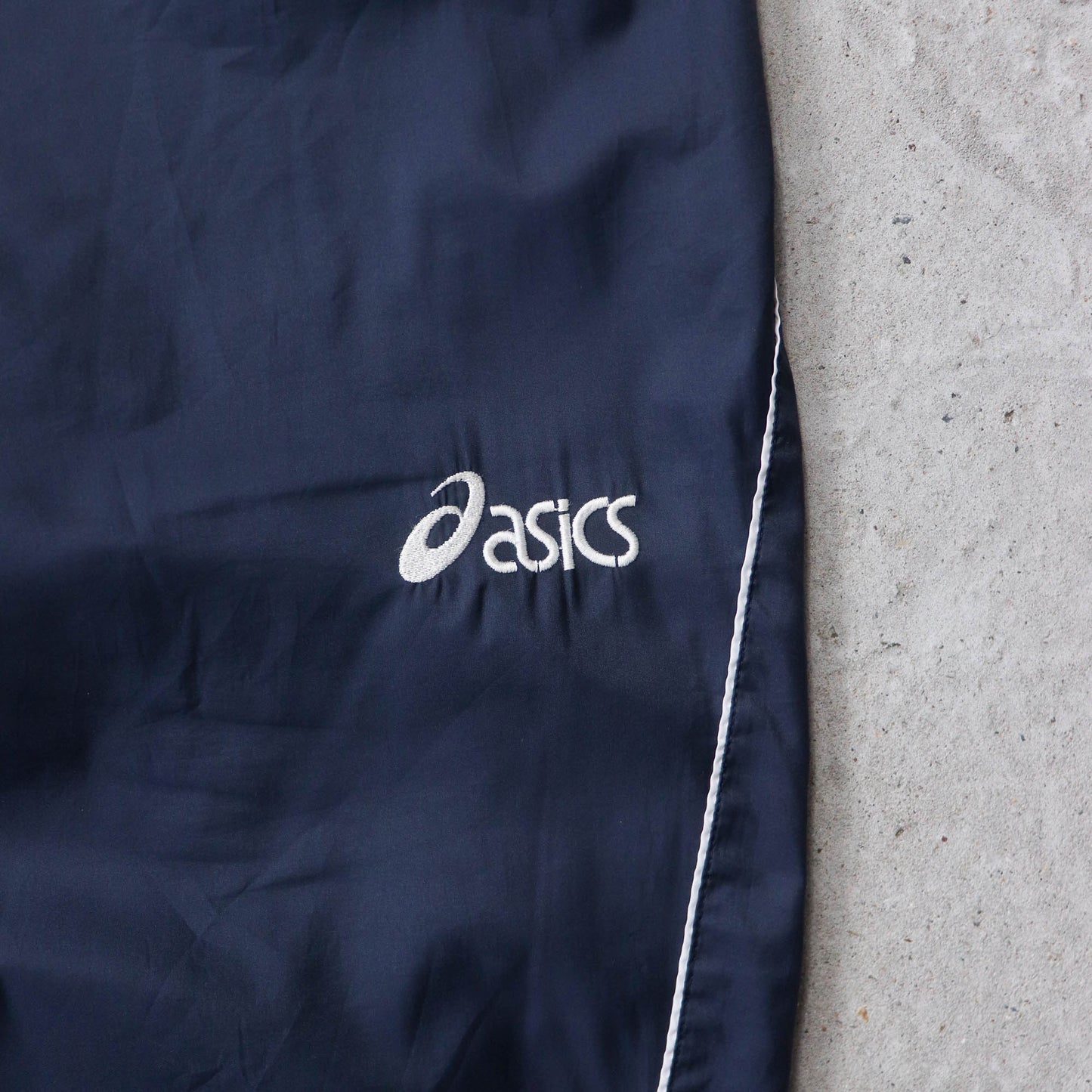 ASICS Embroidered Logo Track Pants - 90s (XL) - AL Vintage