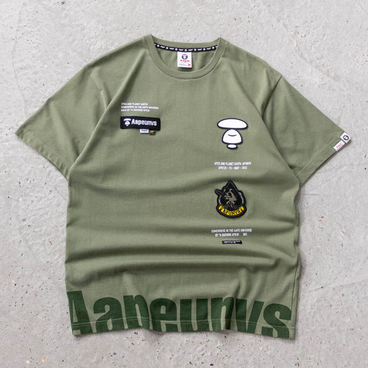 AAPE Universe Patch Graphic Tee - 2000s (XL)