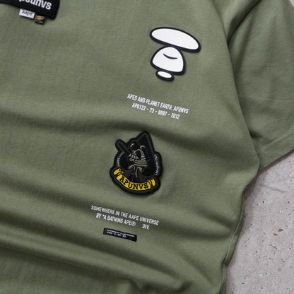 AAPE Universe Patch Graphic Tee - 2000s (XL)