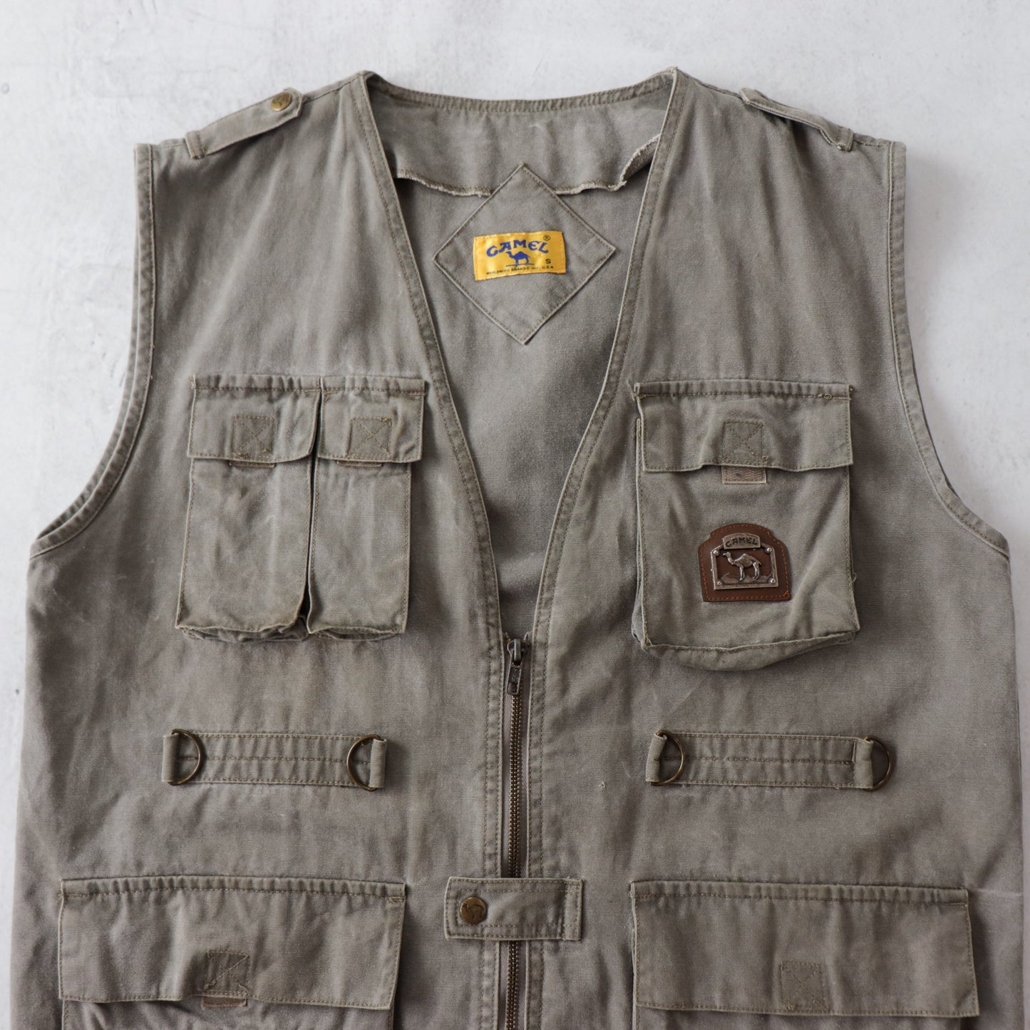 Vintage 90s Camel Cigarettes Utility Vest - M