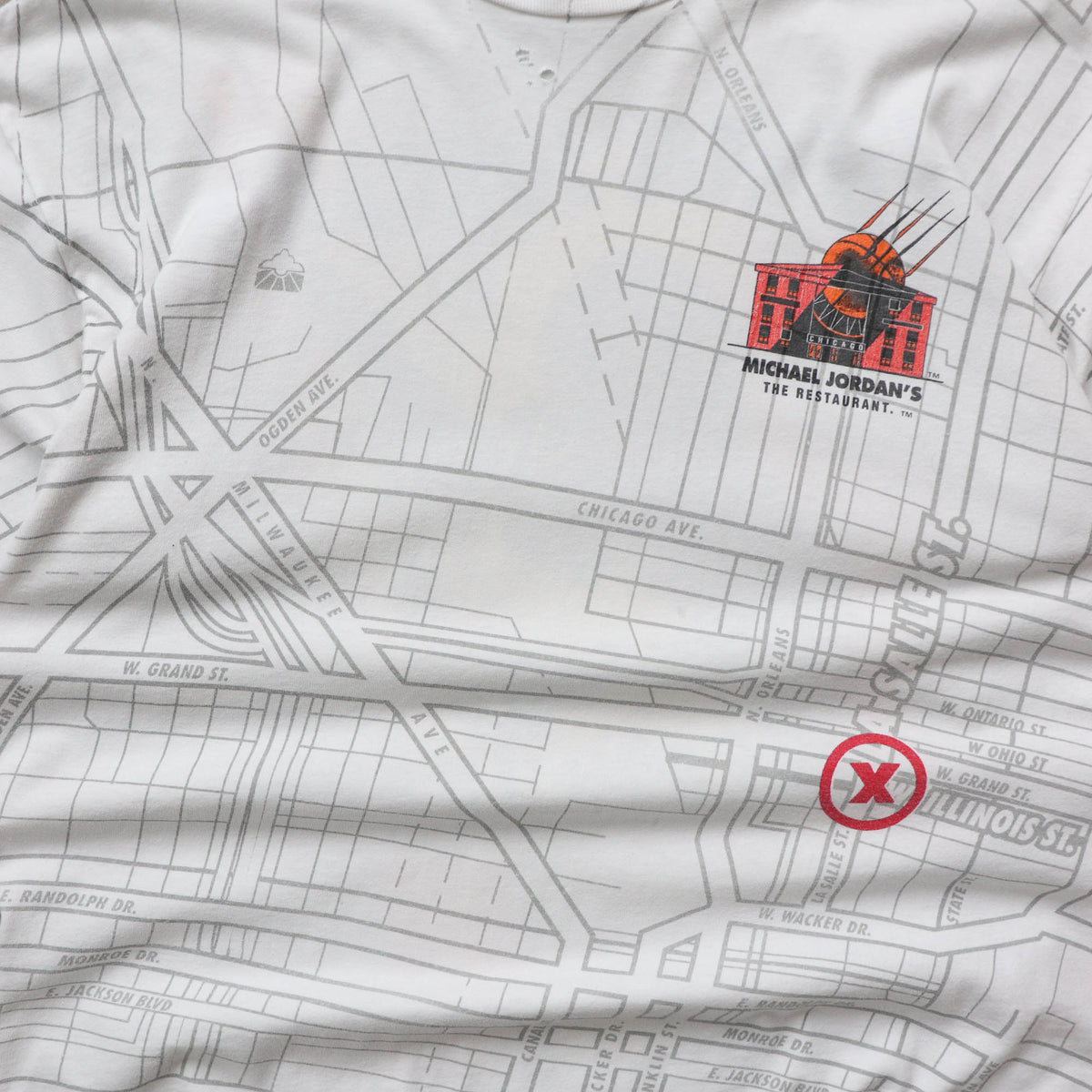 Nike Michael Jordan's Restaurant AOP Tee - 90s (L)