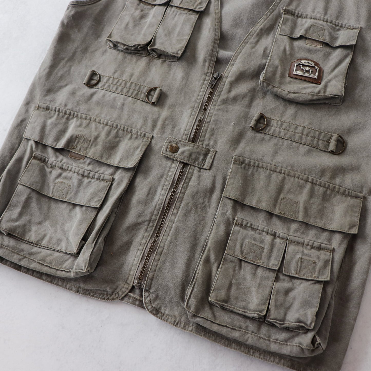 Vintage 90s Camel Cigarettes Utility Vest - M