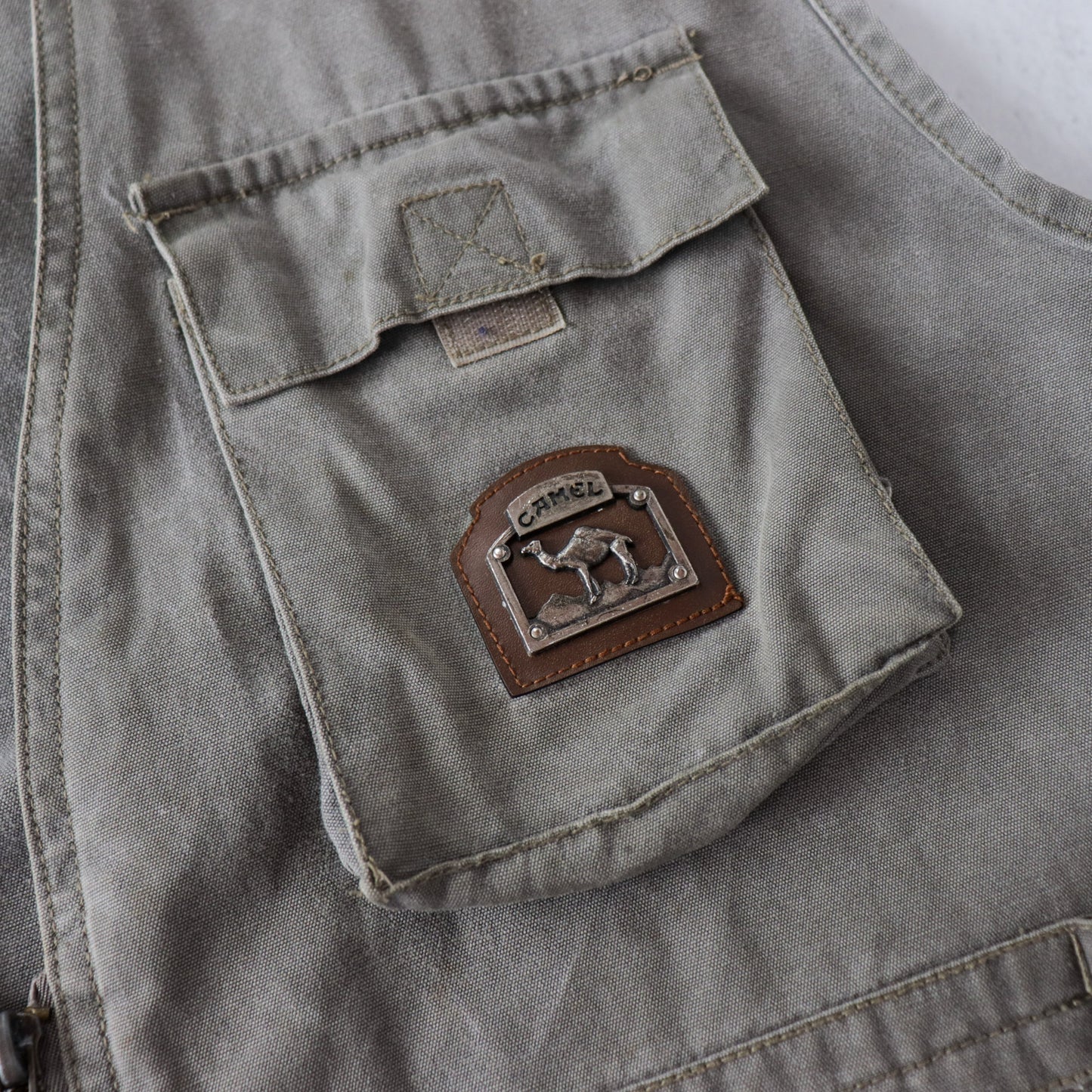 Vintage 90s Camel Cigarettes Utility Vest - M