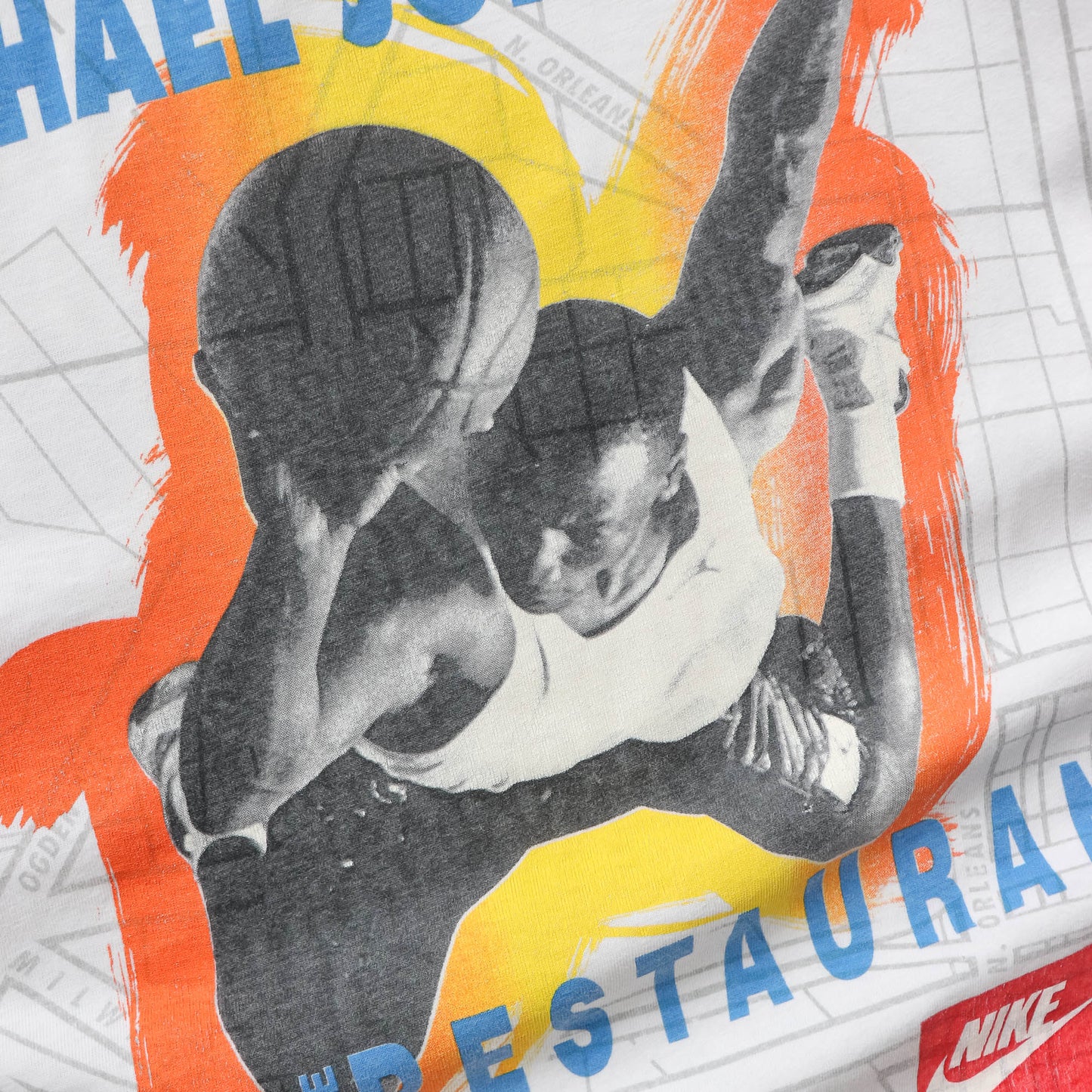 Nike Michael Jordan's Restaurant AOP Tee - 90s (L)