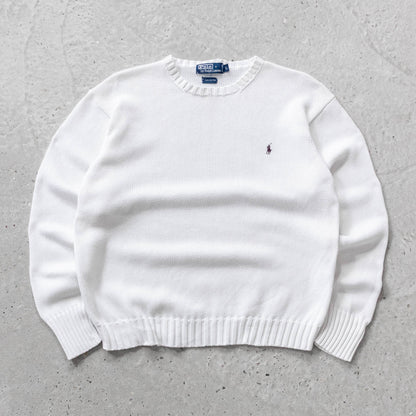 Polo Ralph Lauren Knit Sweater - 90s (L) - AL Vintage
